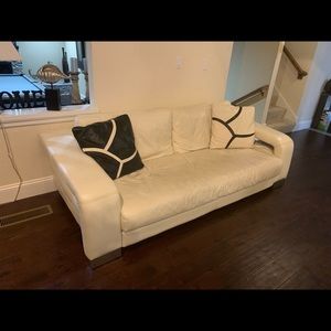 Leather sofa